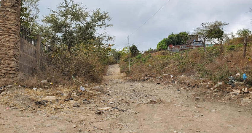 En los Altos de Getsemaní hay unas 200 viviendas y las vías de acceso están deterioradas.