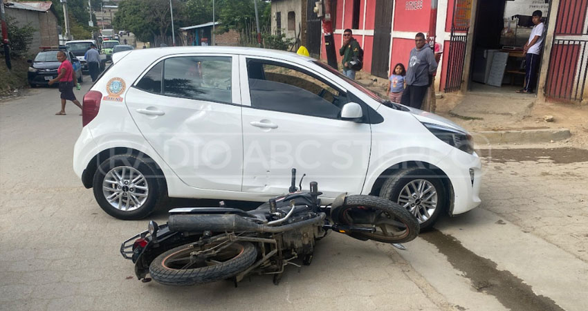 El incidente ocurrió en el barrio Sandino de Ocotal. Foto: Cortesía/Radio ABC Stereo