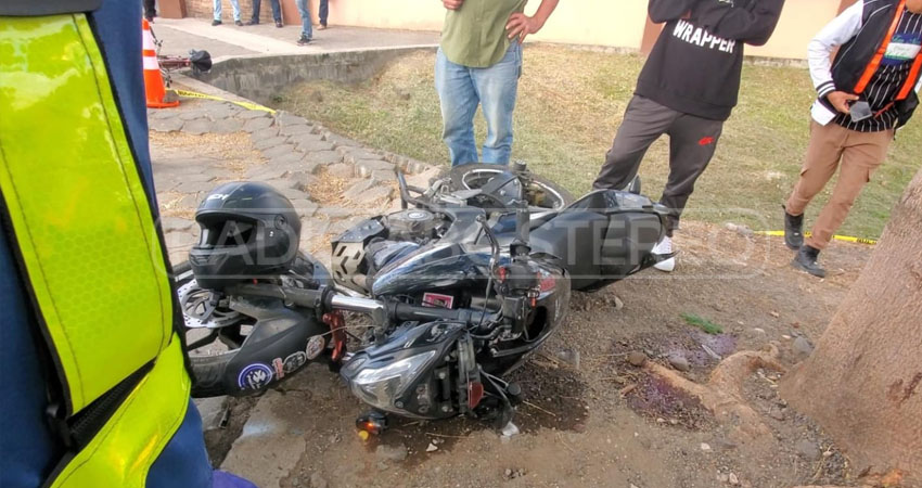 Fatal accidente de tránsito sector de Las Limas. Foto: José Enrique Ortega/Radio ABC Stereo
