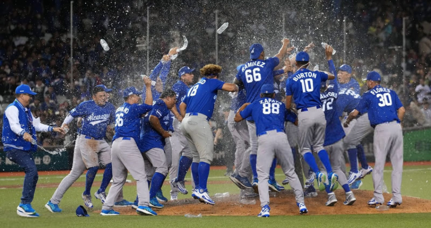 Nicaragua clasifica al Clásico Mundial de Béisbol 2026. Foto: Cortesía