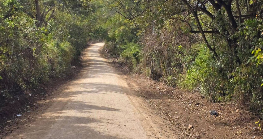 Camino a La Montañita. Foto: Alcaldía de Estelí