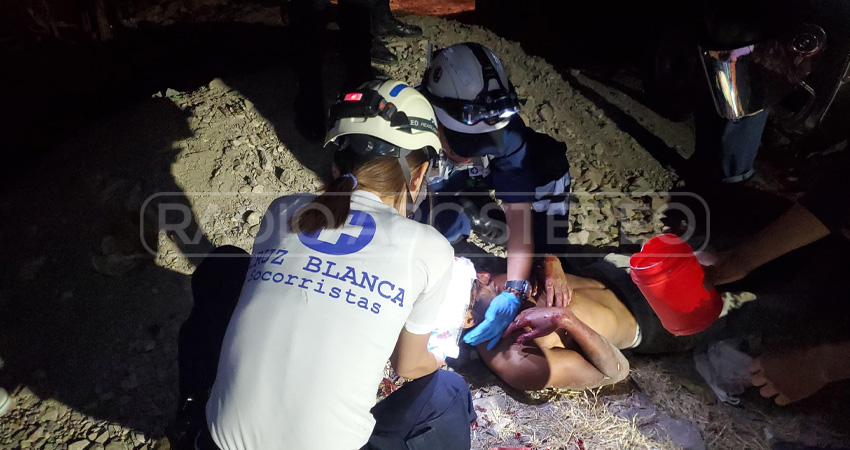 El incidente ocurrió en el barrio 29 de Octubre. Foto: José Enrique Ortega/Radio ABC Stereo