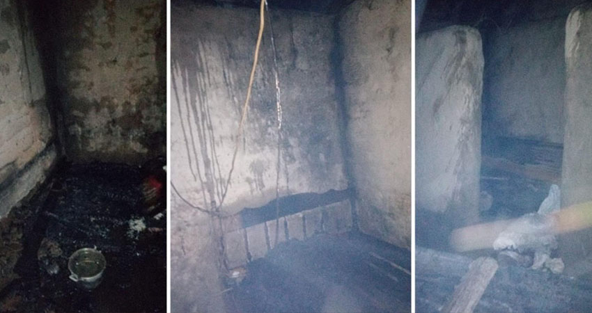 Tres fueron las viviendas afectadas. Foto: Cortesía