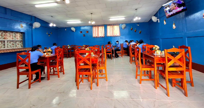 Nuevo comedor para el personal del sistema penitenciario. Foto: Cortesía