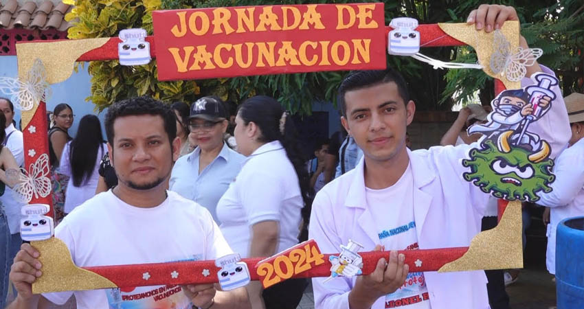 Exitosa jornada de vacunación en Estelí. Foto: Cortesía/Radio Radio ABC