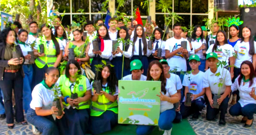 Lanzan estrategia ecológica para centro de formación. Foto: Cortesía/Alcaldía de Ocotal