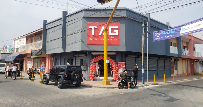 Recientemente abrió sus puertas en Estelí TAG Store, siendo esta su sexta sucursal en Nicaragua. Su propietario indica que el propósito de esta tienda es brindar calidad y un gran surtido a precio bajo.