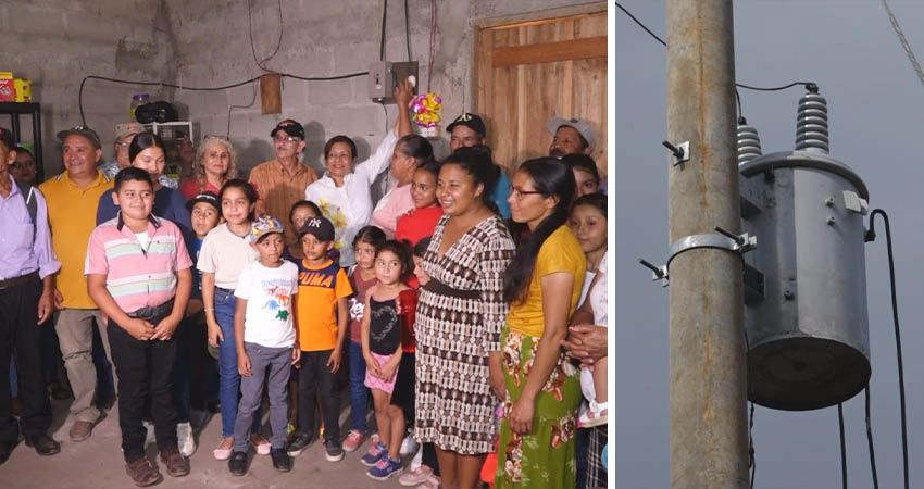 Proyecto de electrificación en comunidades rurales de Estelí. Foto: Cortesía/Radio ABC Stereo