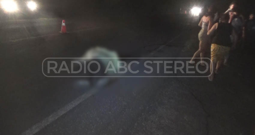 Peatón fue arrollado por un vehículo en Condega. Foto: Jacdiel Rivera/Radio ABC Stereo