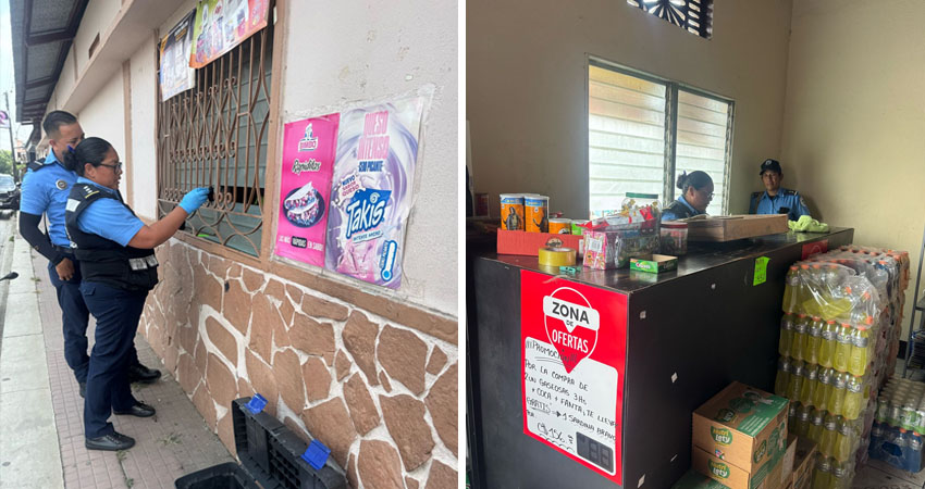 Denuncian robo en distribuidora esteliana. Foto: Cortesía/Radio ABC Stereo