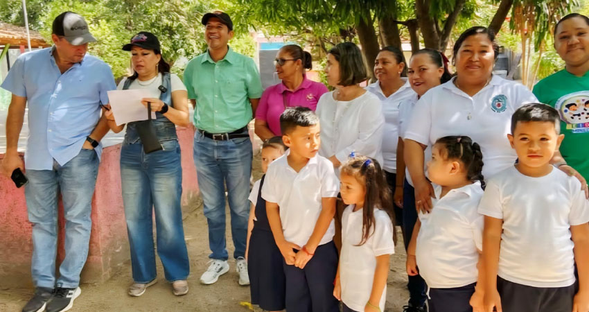 Las autoridades municipales evaluaron las áreas que contempla la obra. Foto: Cortesía/Alcaldía de Ocotal