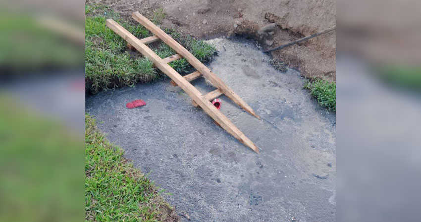 El menor falleció al caer en el sumidero. Foto: Cortesía/Radio ABC Stereo