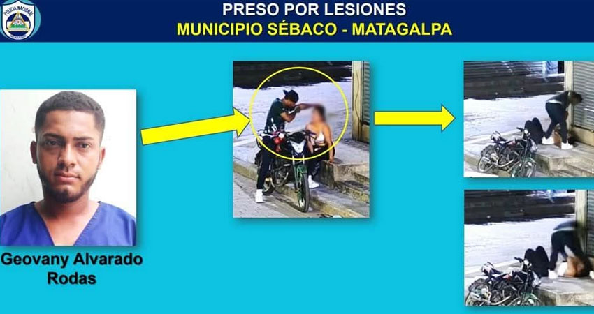 Encarcelan a hombre que agredió a su pareja en Sébaco, Matagalpa. Foto: Cortesía/Radio ABC Stereo