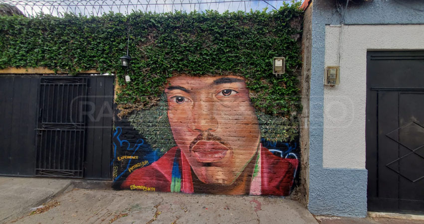 Mural “Hernán Jun”. Foto: José Enrique Ortega/Radio ABC Stereo