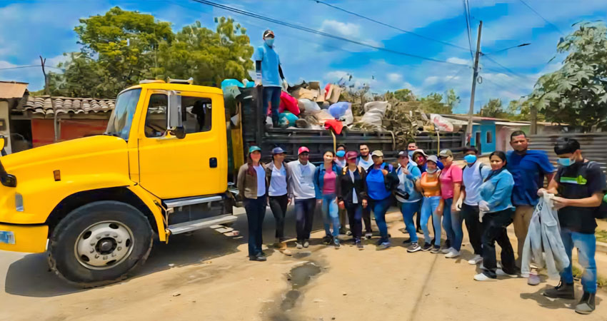 Inició plan de limpieza en Ocotal. Foto: Cortesía/Radio ABC Stereo
