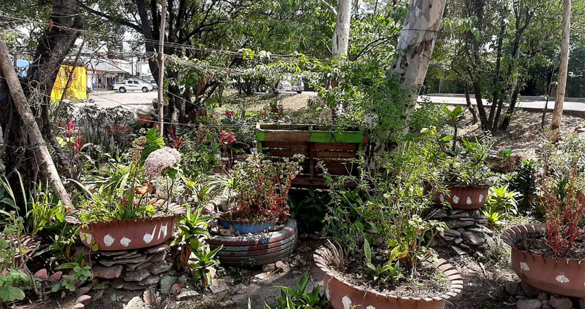 El jardín está ubicado al costado norte de Multicentro Estelí. Foto: Famnuel Úbeda/Radio ABC Stereo