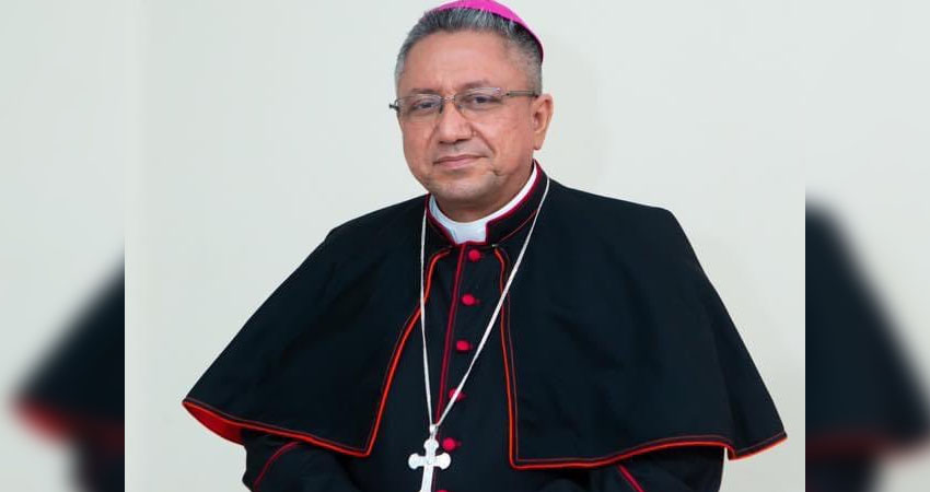 Monseñor Isidoro Mora, obispo de la Diócesis de Siuna. Foto: Cortesía