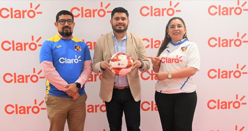 Claro se suma como patrocinador oficial del Managua F.C. Foto: Claro Nicaragua