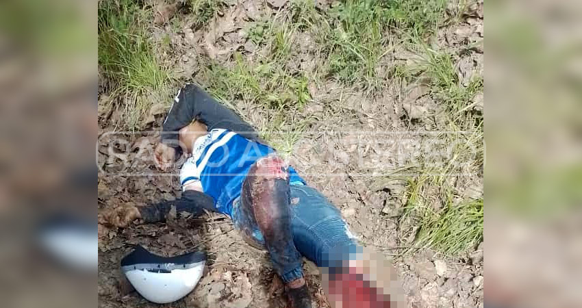 La policía busca al conductor que huyó. Foto: Cortesía/Radio ABC Stereo