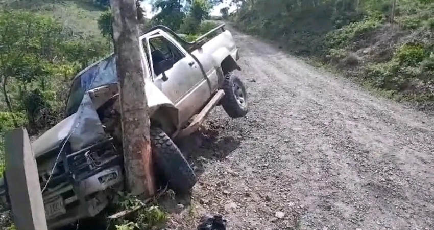 Accidente de tránsito en Jinotega. Foto: Cortesía/Radio ABC Stereo