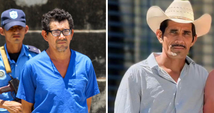 A la izquierda José Rubén Aguilar, declarado culpable del homicidio de su primo José Armando Vásquez (a la derecha). Foto: Cortesía/Radio ABC Stereo