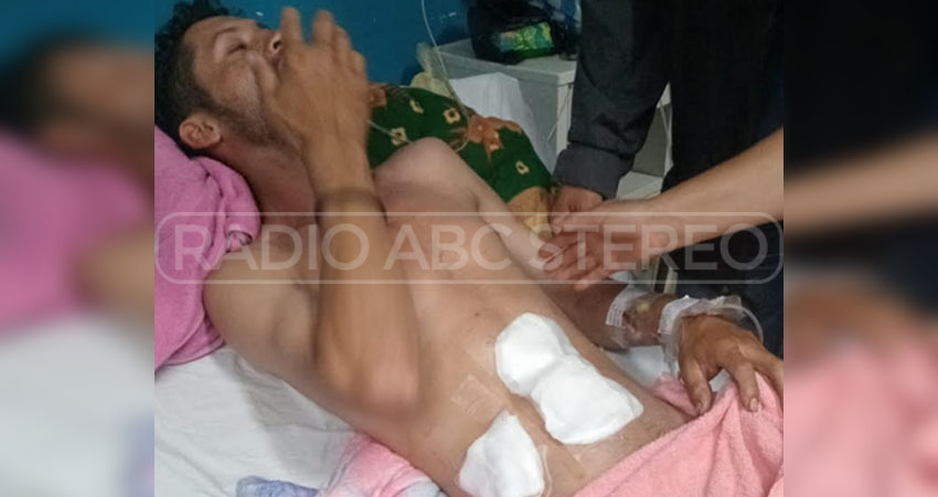 Harold Alonso Martín fue agredido en Condega. Foto: Cortesía/Radio ABC Stereo