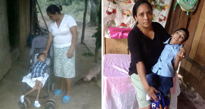 Esperan recibir apoyo para garantizarle una silla pediátrica. Foto: Cortesía/Radio ABC Stereo