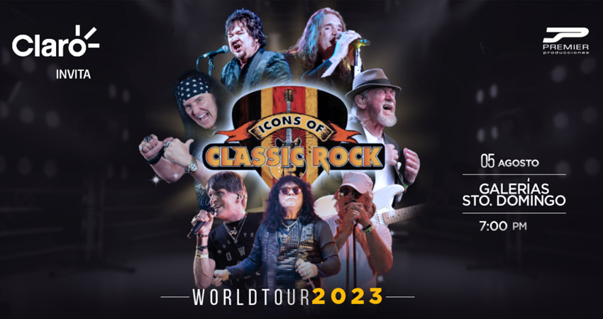 Claro Música te conecta con los iconos del rock en el WORLDTOUR 2023. Foto: Cortesía/Claro Nicaragua