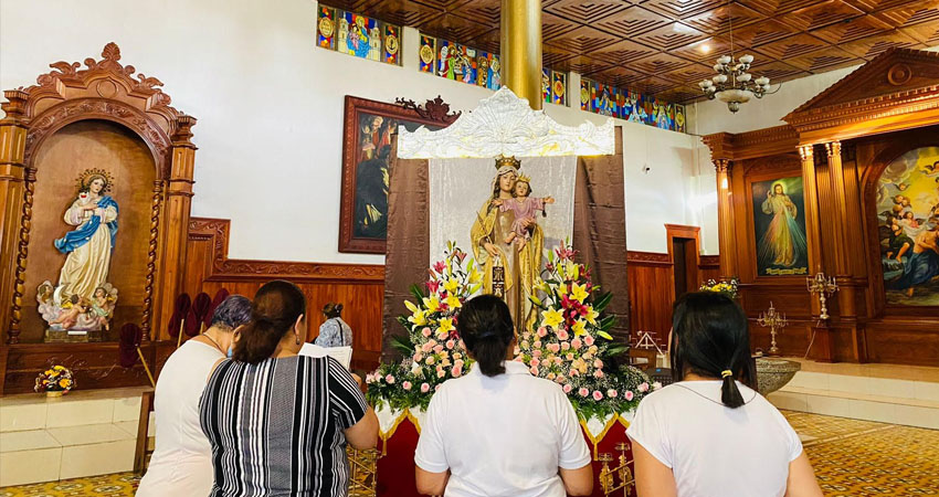 Estelianos celebran a Nuestra Señora del Carmen. Foto: Alba Nubia Lira / Radio ABC Stereo