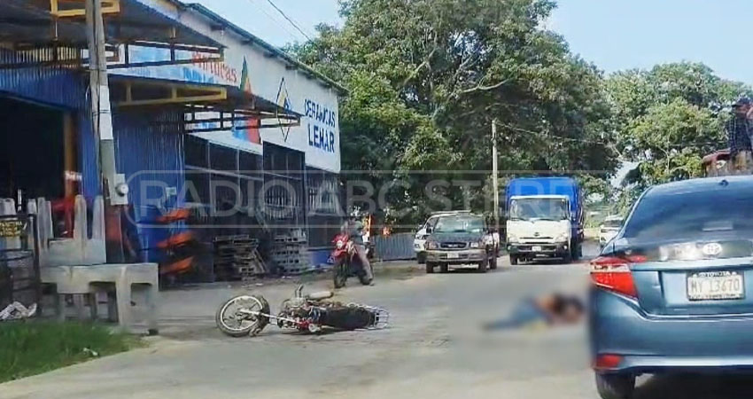El accidente ocurrió sobre la carretera que conecta Jalapa con Ocotal. Foto: Cortesía/Radio ABC Stereo