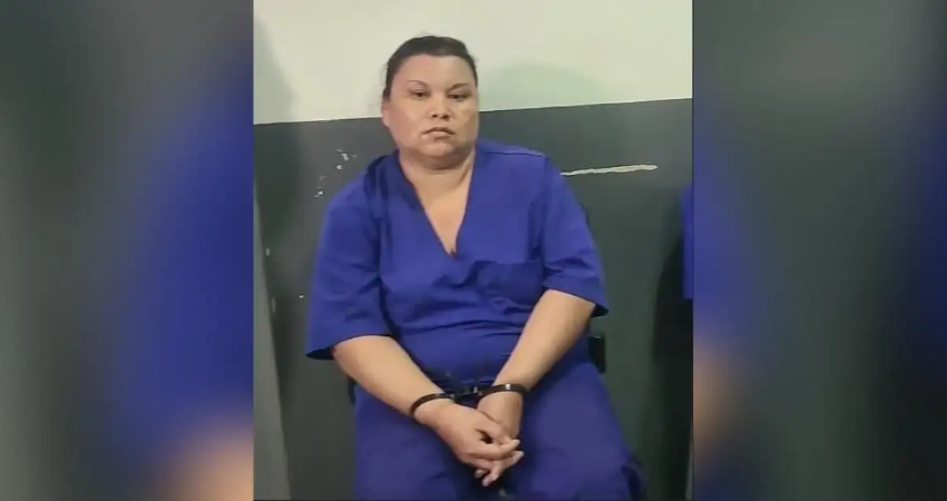 Jessenia Cruz Jarquín, detenida por intento de asesinato. Foto: Cortesía/Radio Ya