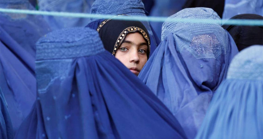 Muchas mujeres en Kabul sienten miedo y desesperanza. Foto de referencia.