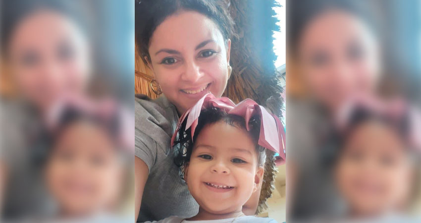 Reyna Liseth y su hija fueron reportadas como desaparecidas. Foto: Cortesía/Radio ABC Stereo