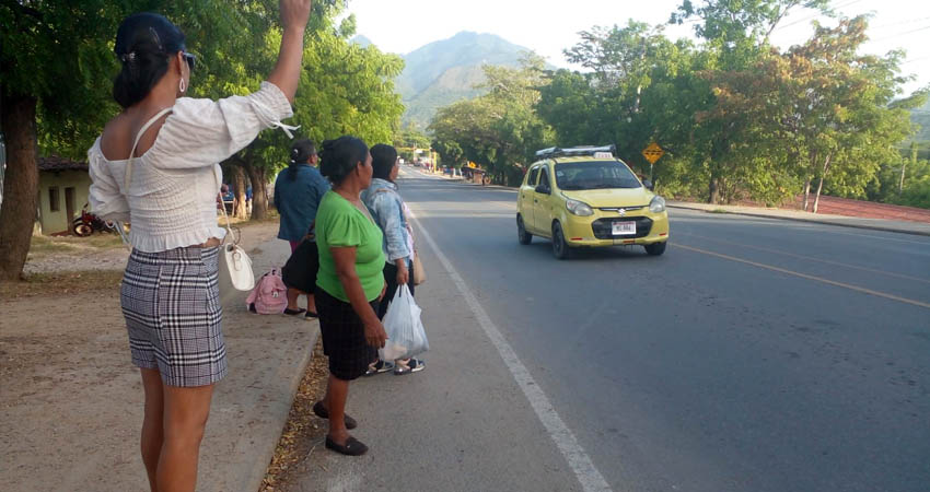 Habitantes de Ocotal demandan acción ante la escasez de Taxis en la ciudad