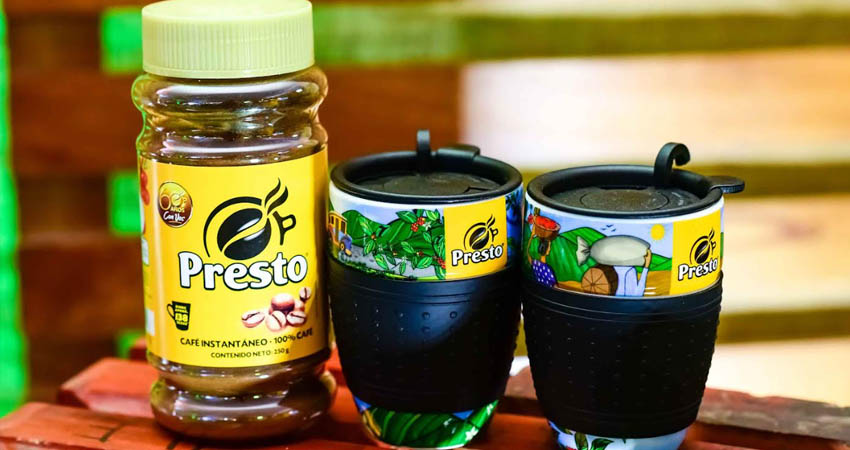 Con la nueva colección de tazas “Con Presto tu café va con vos”, Café Presto también impulsa el trabajo de artistas emergentes. Foto: Cortesía/Nestlé Nicaragua