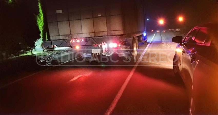 El hecho ocurrió en el kilómetro 102 de la Carretera Norte. Foto: Cortesía/Radio ABC Stereo