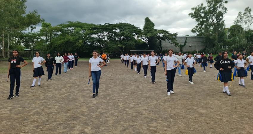La Banda Municipal Diamante de Las Segovias está conformada por estudiantes de varios centros educativos de Estelí. Foto: Cortesía/Radio ABC Stereo