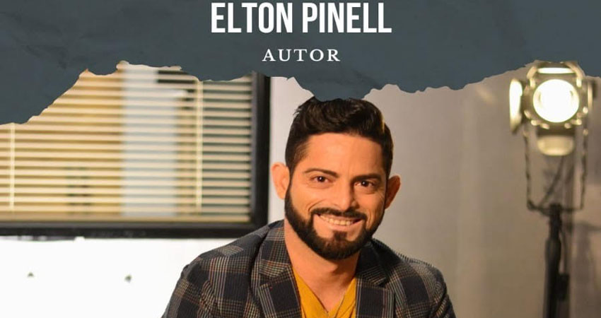 Elton Pinell, autor del libro "Necesito respirar". Foto: Cortesía/Radio ABC Stereo
