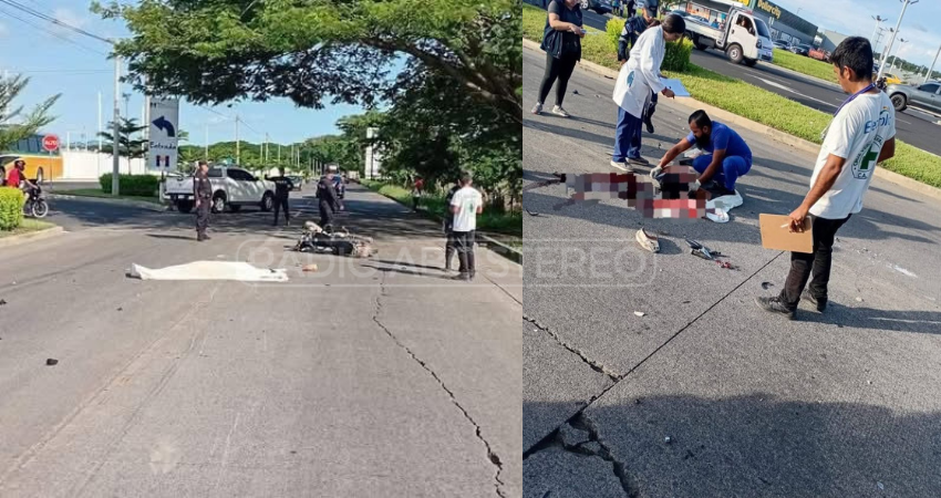 El joven falleció tras el impacto. Foto: Cortesía/Radio ABC Stereo