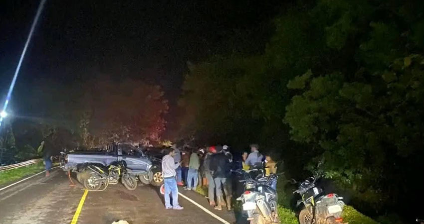 El conductor y su acompañante fallecieron tras el accidente. Foto: Cortesía/Radio ABC Stereo