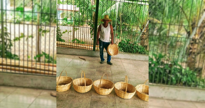 Los productores elaboran desde canastas hasta jarrones. Foto: Cortesía/Radio ABC Stereo