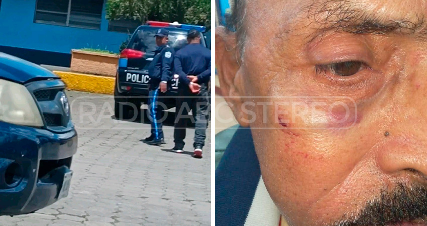 Las autoridades capturaron al presunto agresor de un taxista. Foto: Cortesía/Radio ABC Stereo