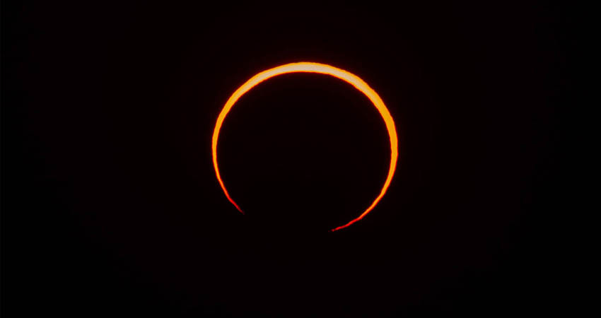 El próximo eclipse anular será en 186 años. Foto: Imagen de referencia