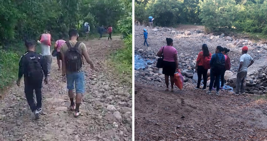 Caminos en mal estado, en tres comunidades de San Lucas. Foto: Cortesía/Radio ABC Stereo
