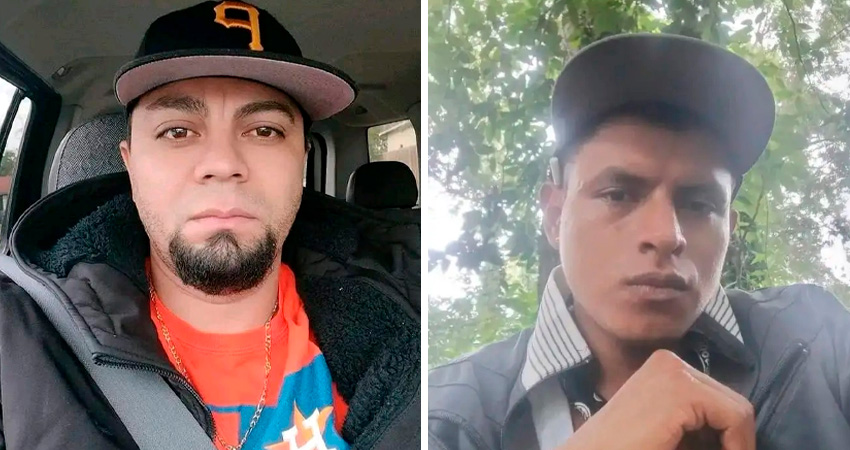 Lester Sandoval y Olman López fallecieron en distintos puntos de San Ramón, Matagalpa. Foto: Cortesía/Radio ABC Stereo