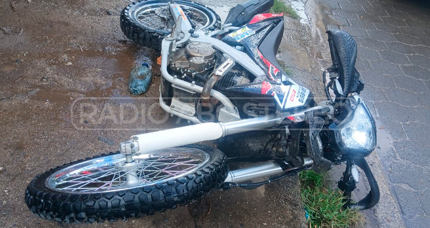 Un detenido y dos lesionados dejan accidentes en Jalapa. Foto: Cortesía/Radio ABC Stereo
