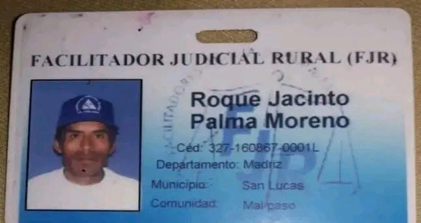 Roque Jacinto Moreno era un reconocido facilitador judicial de la zona. Foto: Cortesía/Radio ABC Stereo