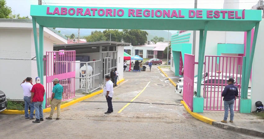 Laboratorio Regional de Epidemiología en Estelí. Foto: Cortesía/Radio ABC Stereo