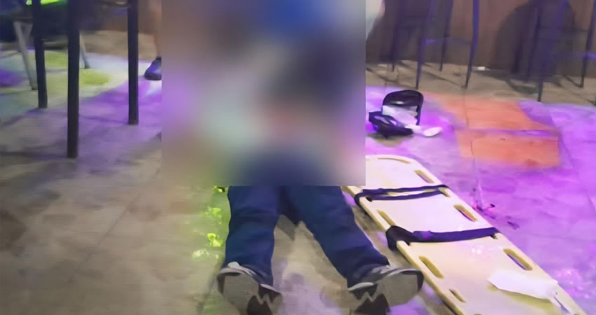 Eddy Antonio Gutiérrez Olivera es el nombre de la persona que murió atacado con un arma blanca.