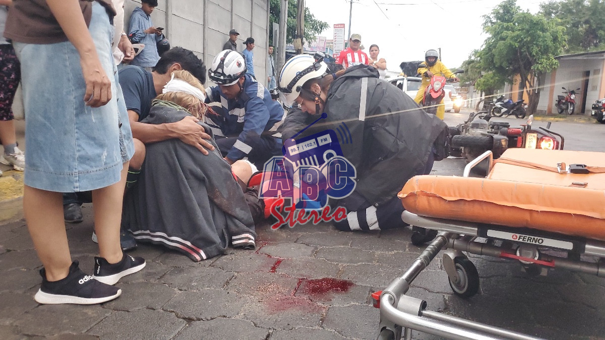 Motociclista atropella a una adulta mayor en Estelí | Radio ABC Stereo
